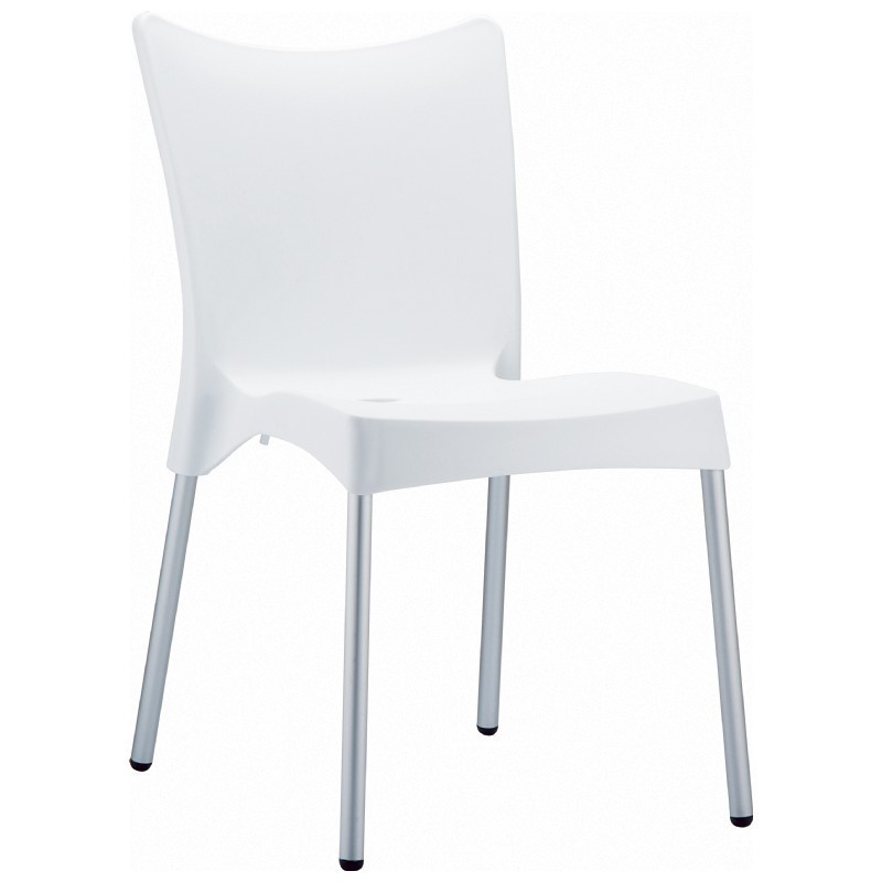 White Resin Wicker Patio Furniture on Rj Resin Patio Dining Chair White Isp045
